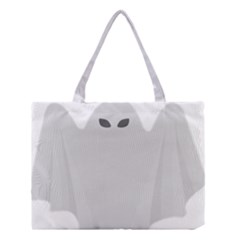 Ghost Halloween Spooky Horror Fear Medium Tote Bag by Celenk