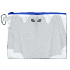 Ghost Halloween Spooky Horror Fear Canvas Cosmetic Bag (xxl) by Celenk