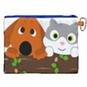 Baby Decoration Cat Dog Stuff Canvas Cosmetic Bag (XXL) View2