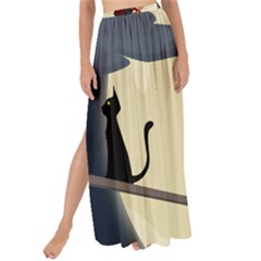 Witch Witchcraft Broomstick Broom Maxi Chiffon Tie-up Sarong