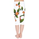 Flower Branch Nature Leaves Plant Kids  Capri Leggings  View2