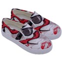 Cosmetic Pattern Kids  Canvas Slip Ons View3