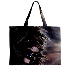 Angry Lion Digital Art Hd Zipper Mini Tote Bag