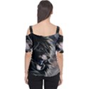 Angry Lion Digital Art Hd Cutout Shoulder Tee View2