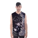 Angry Lion Digital Art Hd Men s Basketball Tank Top View1