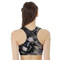 Angry Lion Digital Art Hd Sports Bra with Border View2