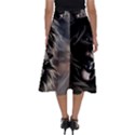 Angry Lion Digital Art Hd Perfect Length Midi Skirt View2