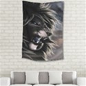 Angry Lion Digital Art Hd Small Tapestry View2