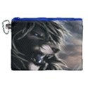 Angry Lion Digital Art Hd Canvas Cosmetic Bag (XL) View1