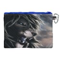 Angry Lion Digital Art Hd Canvas Cosmetic Bag (XL) View2