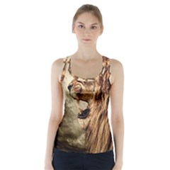 Roaring Lion Racer Back Sports Top by Celenk