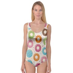 Colored Doughnuts Pattern Princess Tank Leotard  by Bigfootshirtshop