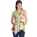 Colored Afternoon Tea Pattern Sleeveless Tunic View1