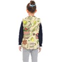 Colored Afternoon Tea Pattern Kid s Puffer Vest View2