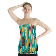 Summer Treats Strapless Top by Bigfootshirtshop