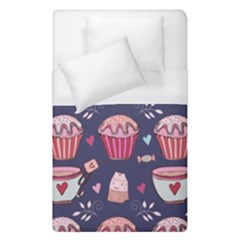 Afternoon Tea And Sweets Duvet Cover (single Size) by Bigfootshirtshop