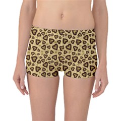 Leopard Heart 01 Boyleg Bikini Bottoms by jumpercat