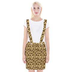 Leopard Heart 01 Braces Suspender Skirt by jumpercat