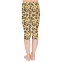 Leopard Heart 01 Kids  Capri Leggings  View2