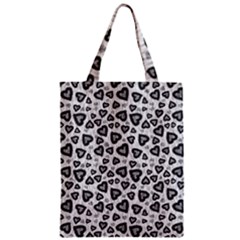 Leopard Heart 02 Zipper Classic Tote Bag by jumpercat