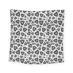 Leopard Heart 02 Square Tapestry (small) by jumpercat