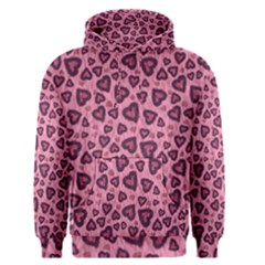 Leopard Heart 03 Men s Pullover Hoodie by jumpercat