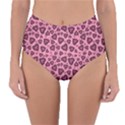 Leopard Heart 03 Reversible High-Waist Bikini Bottoms View1