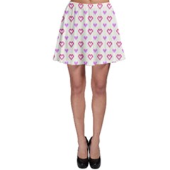 Pixel Hearts Skater Skirt by jumpercat