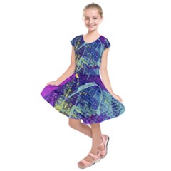 Ink Splash 01 Kids  Short Sleeve Dress by jumpercat