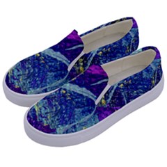 Ink Splash 01 Kids  Canvas Slip Ons by jumpercat