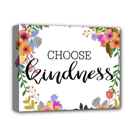 Choose Kidness Deluxe Canvas 14  X 11  by SweetLittlePrint