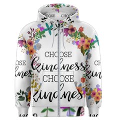 Choose Kidness Men s Zipper Hoodie