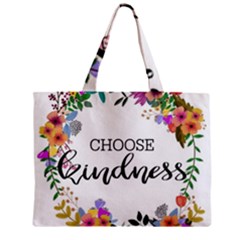 Choose Kidness Zipper Mini Tote Bag by SweetLittlePrint