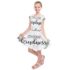 Choose Kidness Kids  Short Sleeve Dress by SweetLittlePrint