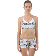 Choose Kidness Back Web Sports Bra Set by SweetLittlePrint