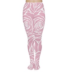 Pink Peonies Women s Tights by NouveauDesign