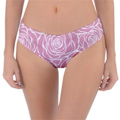 Pink Peonies Reversible Classic Bikini Bottoms by NouveauDesign