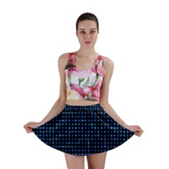 Sci Fi Tech Circuit Mini Skirt by jumpercat