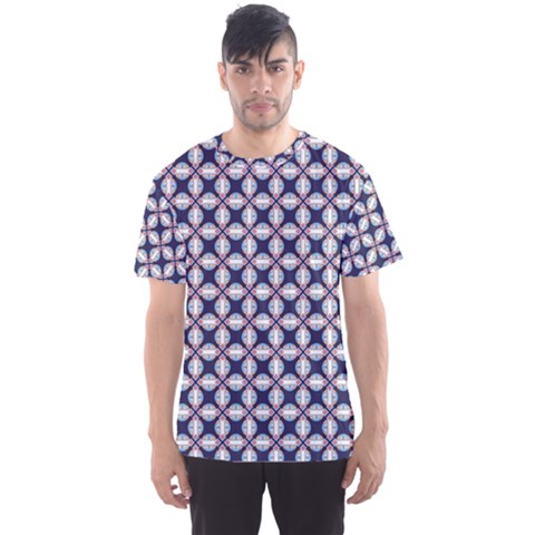 Kaleidoscope Tiles Men s Sports Mesh Tee by jumpercat