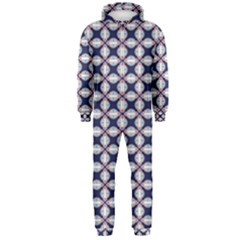 Kaleidoscope Tiles Hooded Jumpsuit (men) 