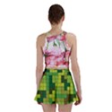 Tetris Camouflage Forest Mini Skirt View2