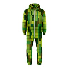 Tetris Camouflage Forest Hooded Jumpsuit (kids)