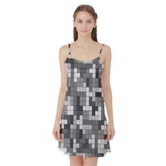 Tetris Camouflage Urban Satin Night Slip by jumpercat