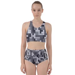 Tetris Camouflage Urban Racer Back Bikini Set by jumpercat