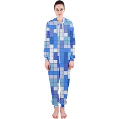 Tetris Camouflage Marine Hooded Jumpsuit (ladies) 