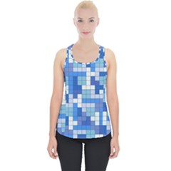 Tetris Camouflage Marine Piece Up Tank Top by jumpercat