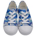 Tetris Camouflage Marine Kids  Low Top Canvas Sneakers View1