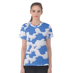 Cloud Lines Women s Cotton Tee