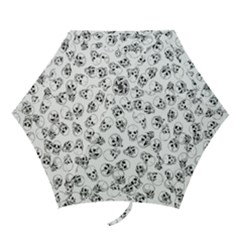 A Lot Of Skulls White Mini Folding Umbrellas by jumpercat