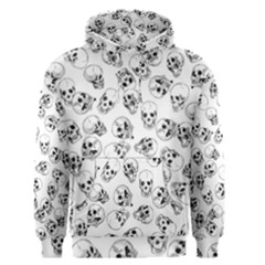 A Lot Of Skulls White Men s Pullover Hoodie